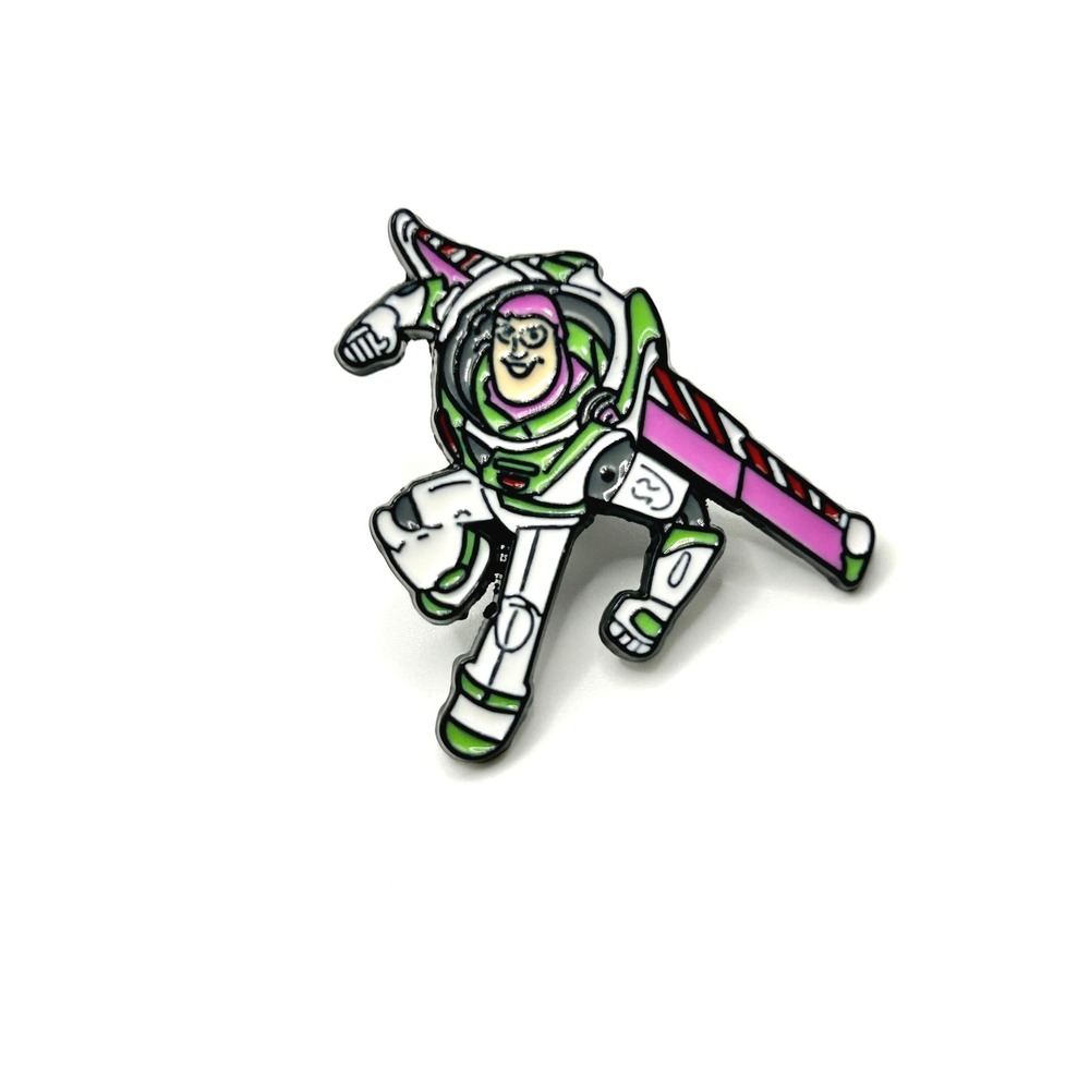 Buzz Lightyear Disney Pin Unisex OS Multi Enamel Toy Story Space Ranger Gift